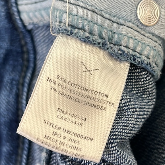 Unpublished Women’s Slit Ankle Jeans Style:UW2000409 Size 27/4 - Picture 8 of 10